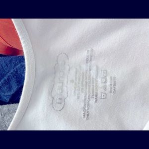 Maurices white cotton  tank shirt, also a tan one
